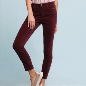 AG Adriano Goldschmied The Jegging Super Skinny Jeans in Wine